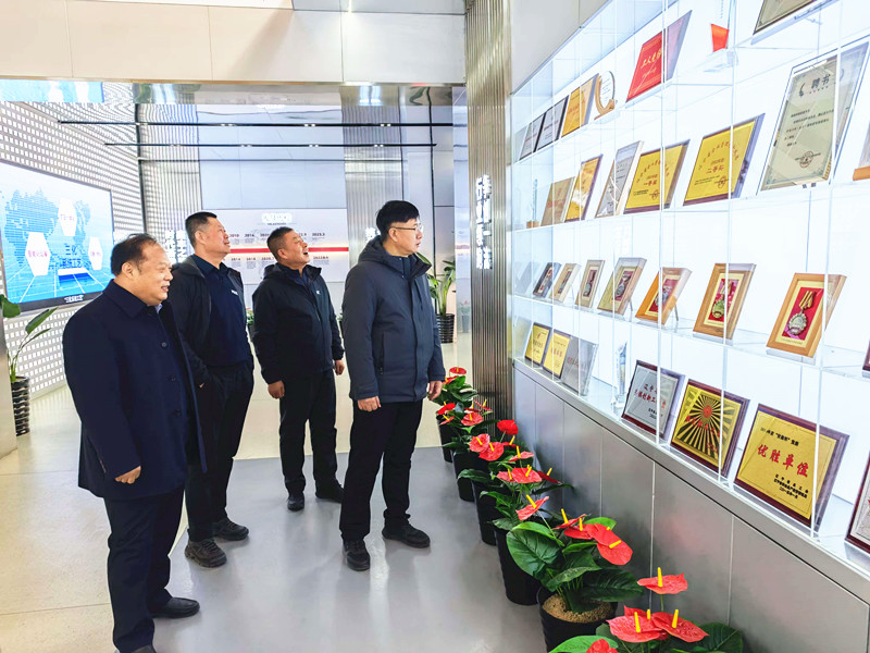 鐵嶺市水利局領導到鑫豐集團開展雙進雙促工作